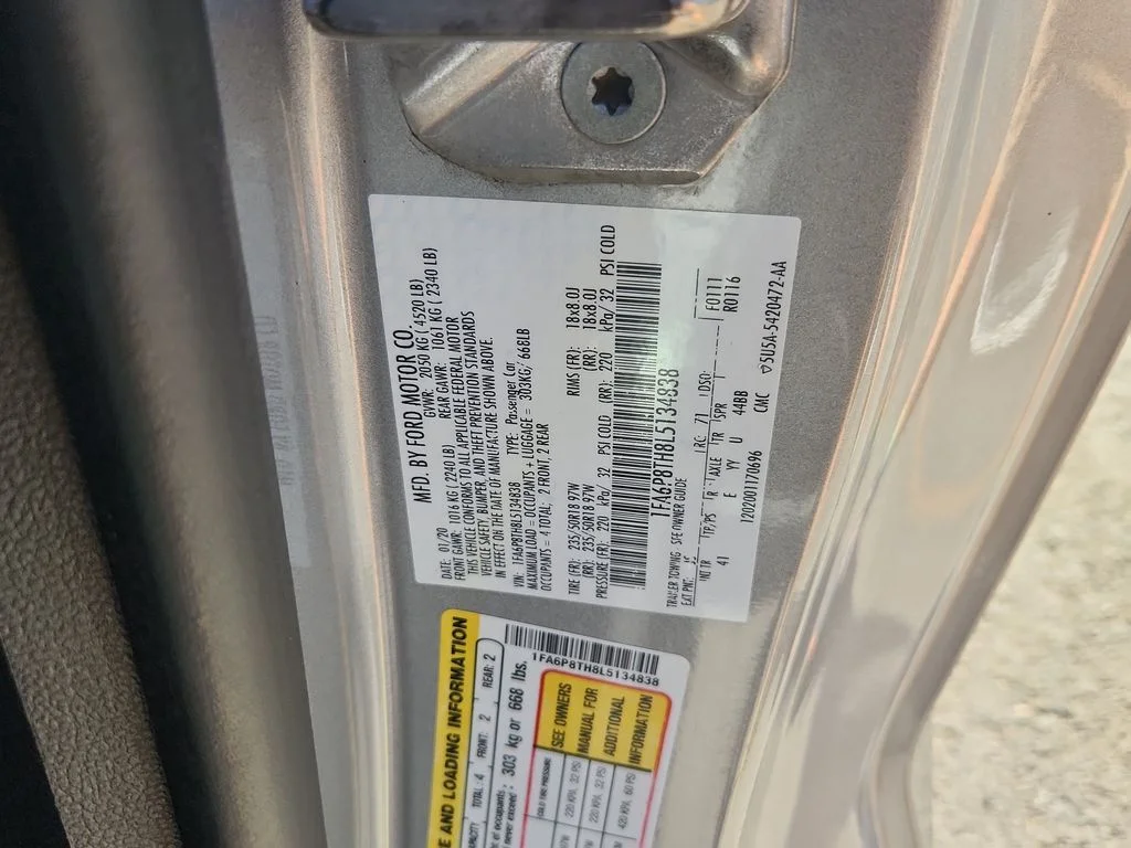 Used 2020 Silver Ford EcoBoost Premium image 16
