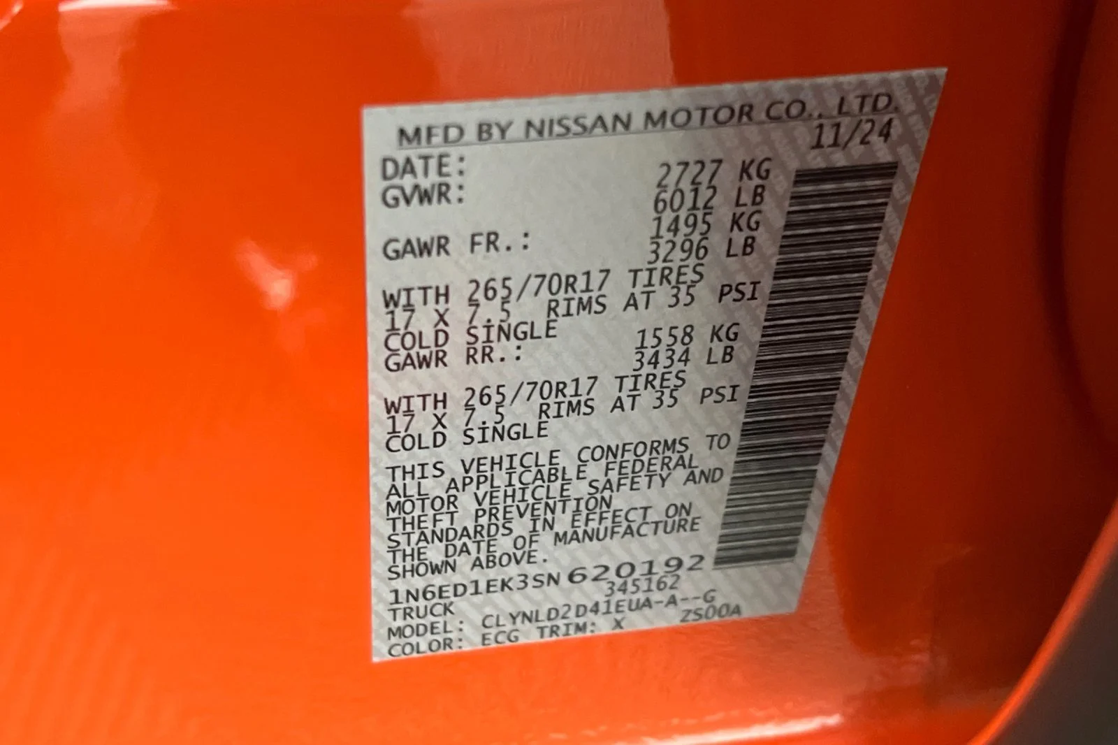 2025 Nissan Frontier PRO-4X - Photo 32