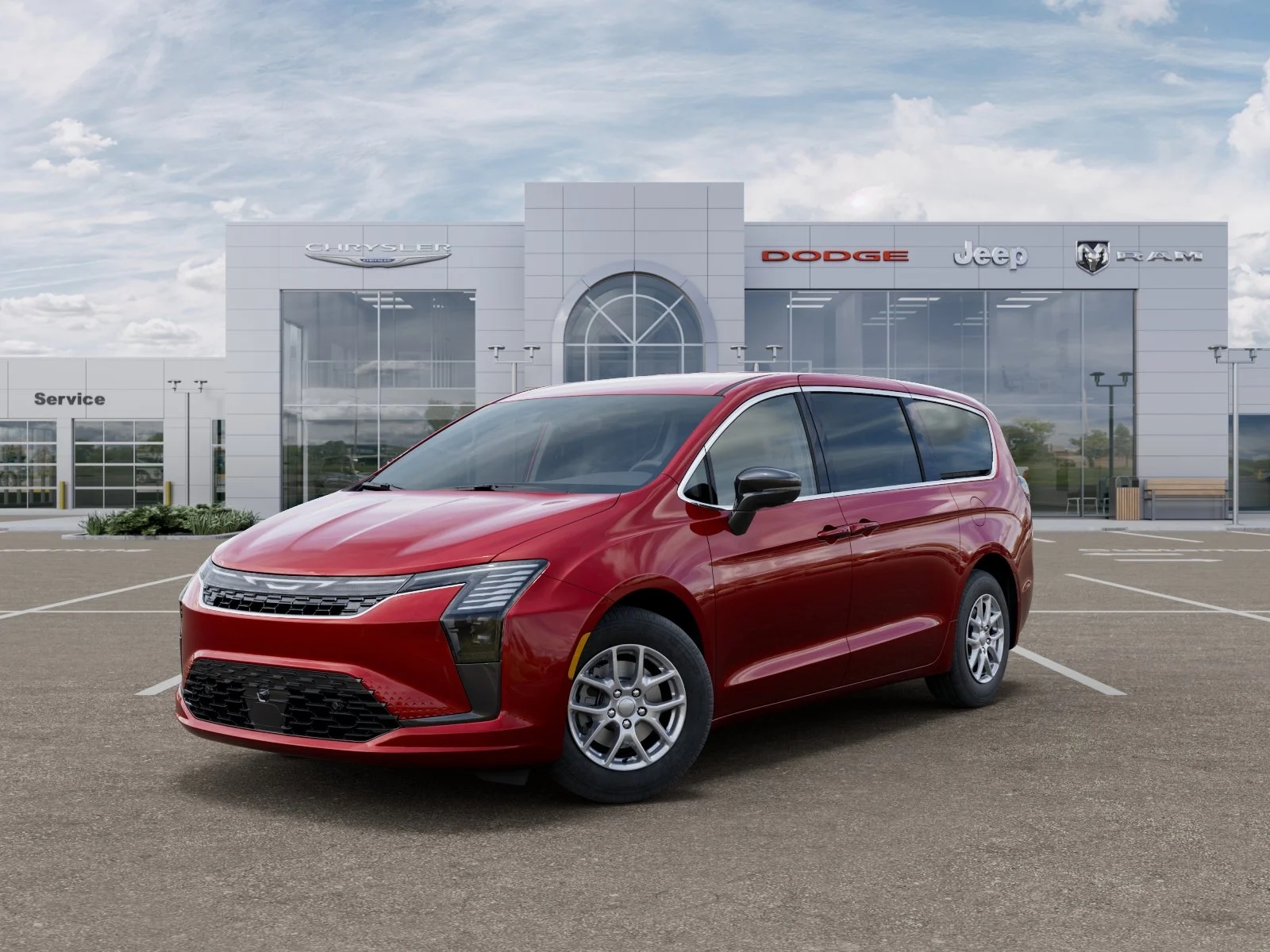 New 2027 Red Hot Pearl-Coat Exterior Paint Chrysler Select image 27