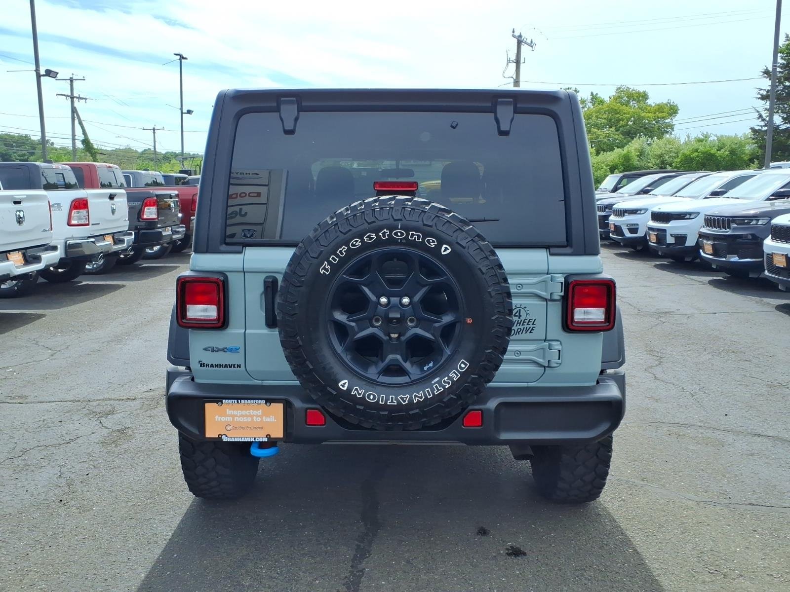 Used 2023 Gray Jeep Willys 4xe image 6