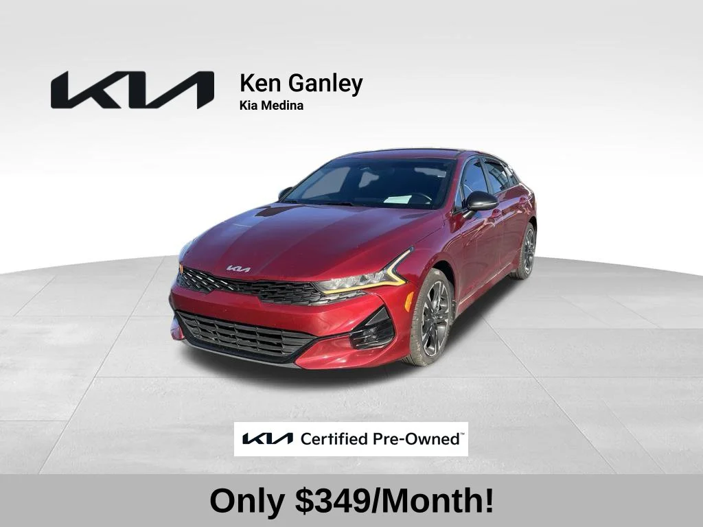 Certified Used 2024 Red Kia GT-Line image 1