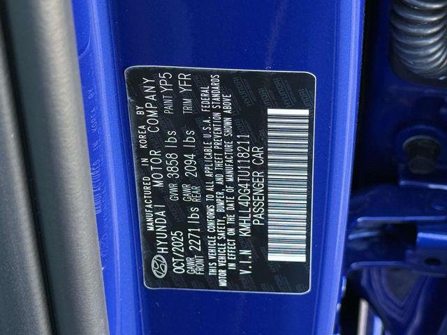 New 2026 Blue Hyundai SE image 30