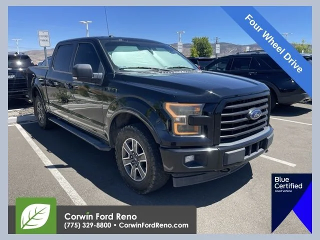 Used 2017 Shadow Black Ford XLT image 1