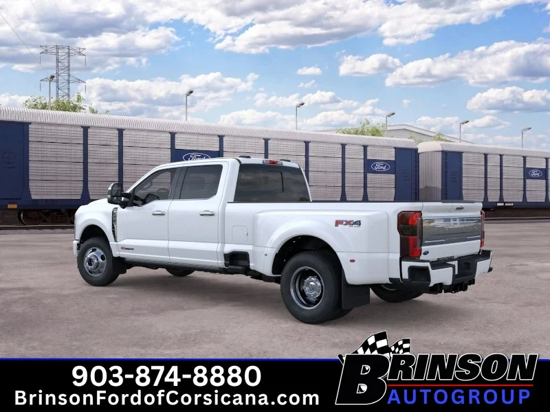 New 2026 Star White Metallic Tri-Coat Ford F-350® Platinum® image 4