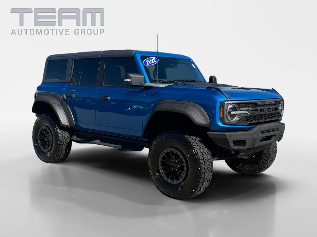 Used 2022 Blue Ford Raptor image 1