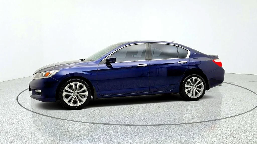 Used 2013 Obsidian Blue Pearl Honda 4dr I4 CVT Sport image 8
