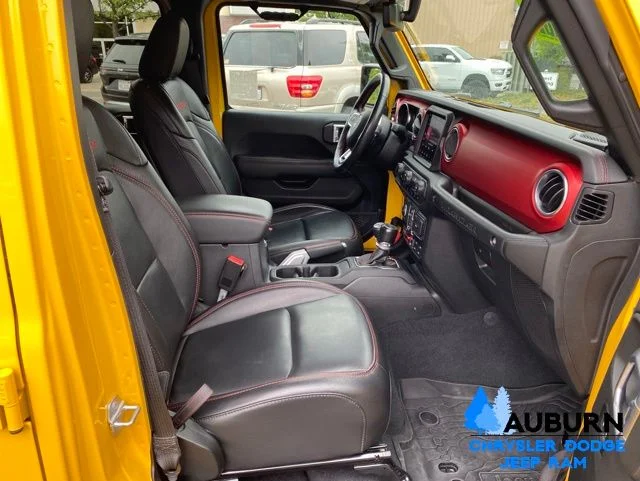 Used 2021 Yellow Jeep Unlimited Rubicon image 16