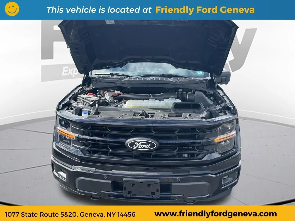 Used 2025 Agate Black Metallic Ford XLT image 71
