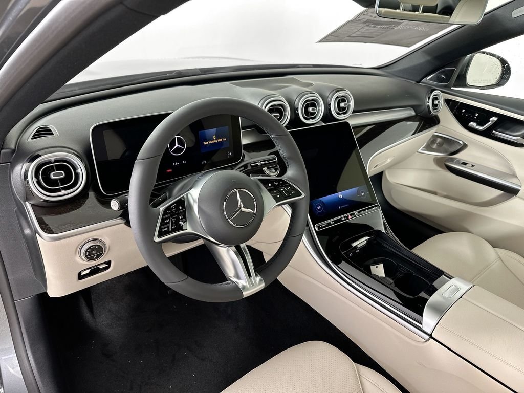 New 2026 Selenite Grey Metallic Mercedes-Benz C 300 image 9