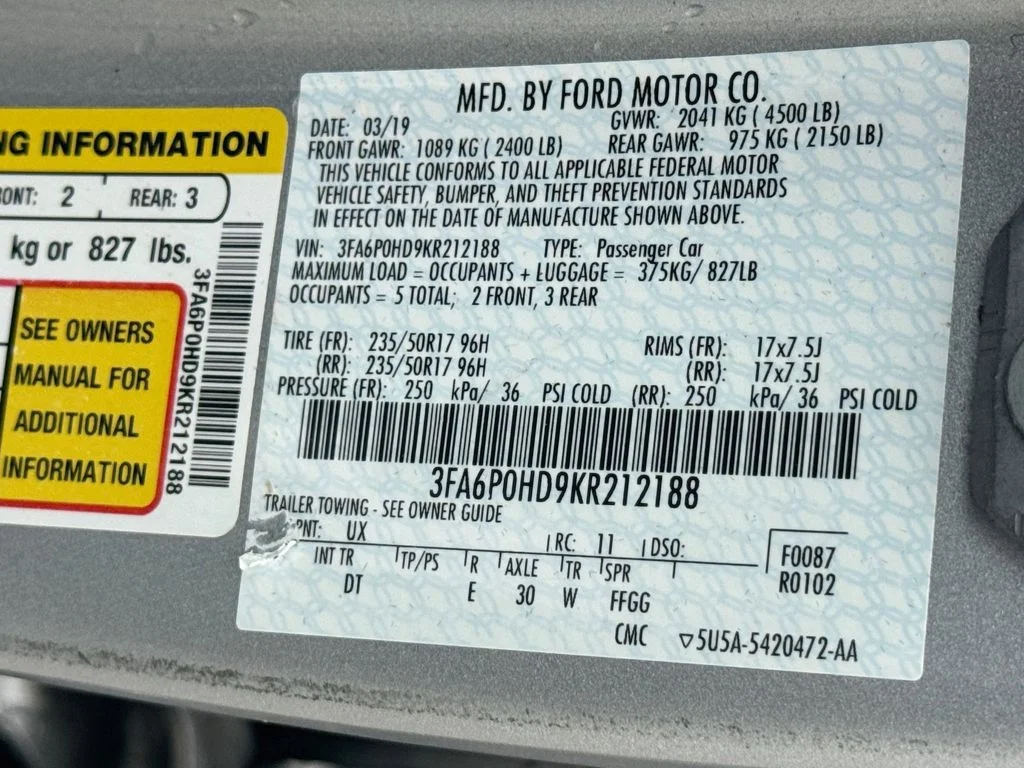 Certified Used 2019 Ingot Silver Metallic Ford SE image 23