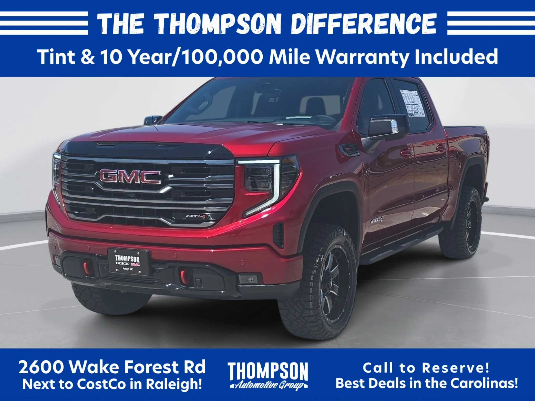 New 2026 Volcanic Red Tintcoat GMC AT4 image 7