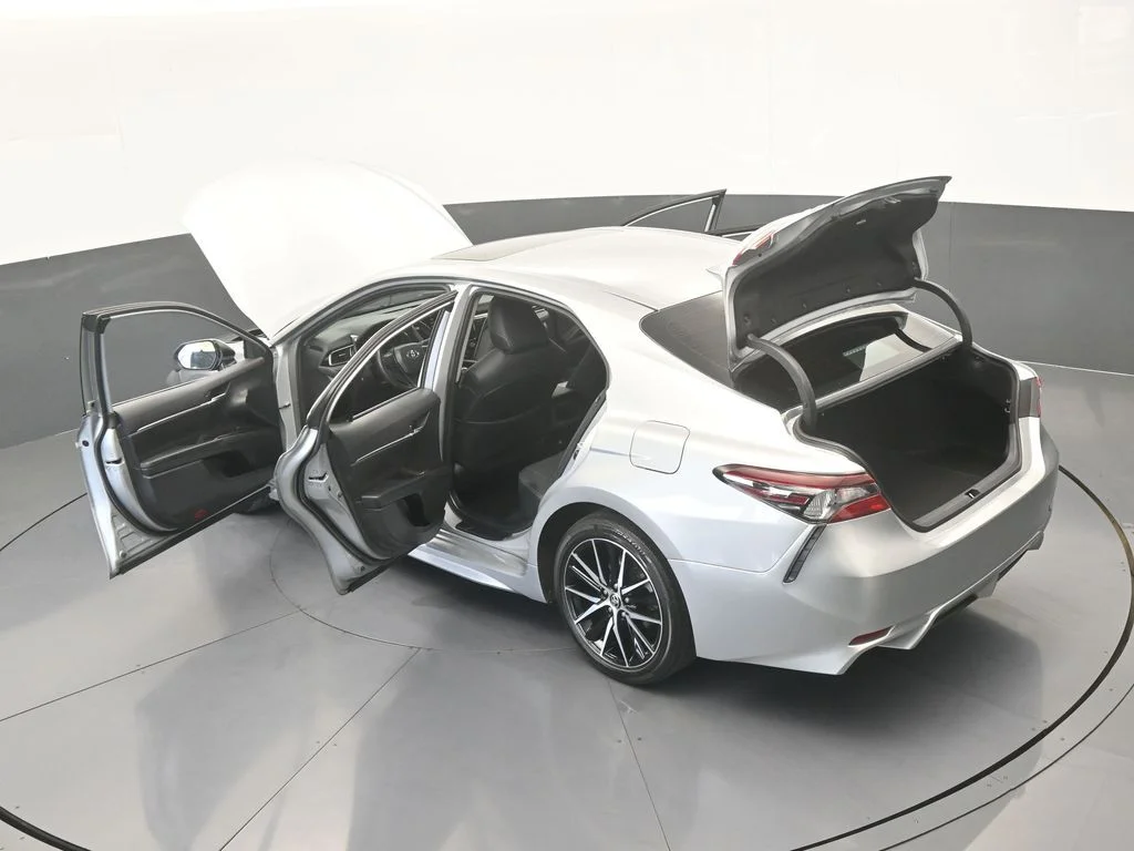 Used 2024 Celestial Silver Metallic Toyota SE image 60