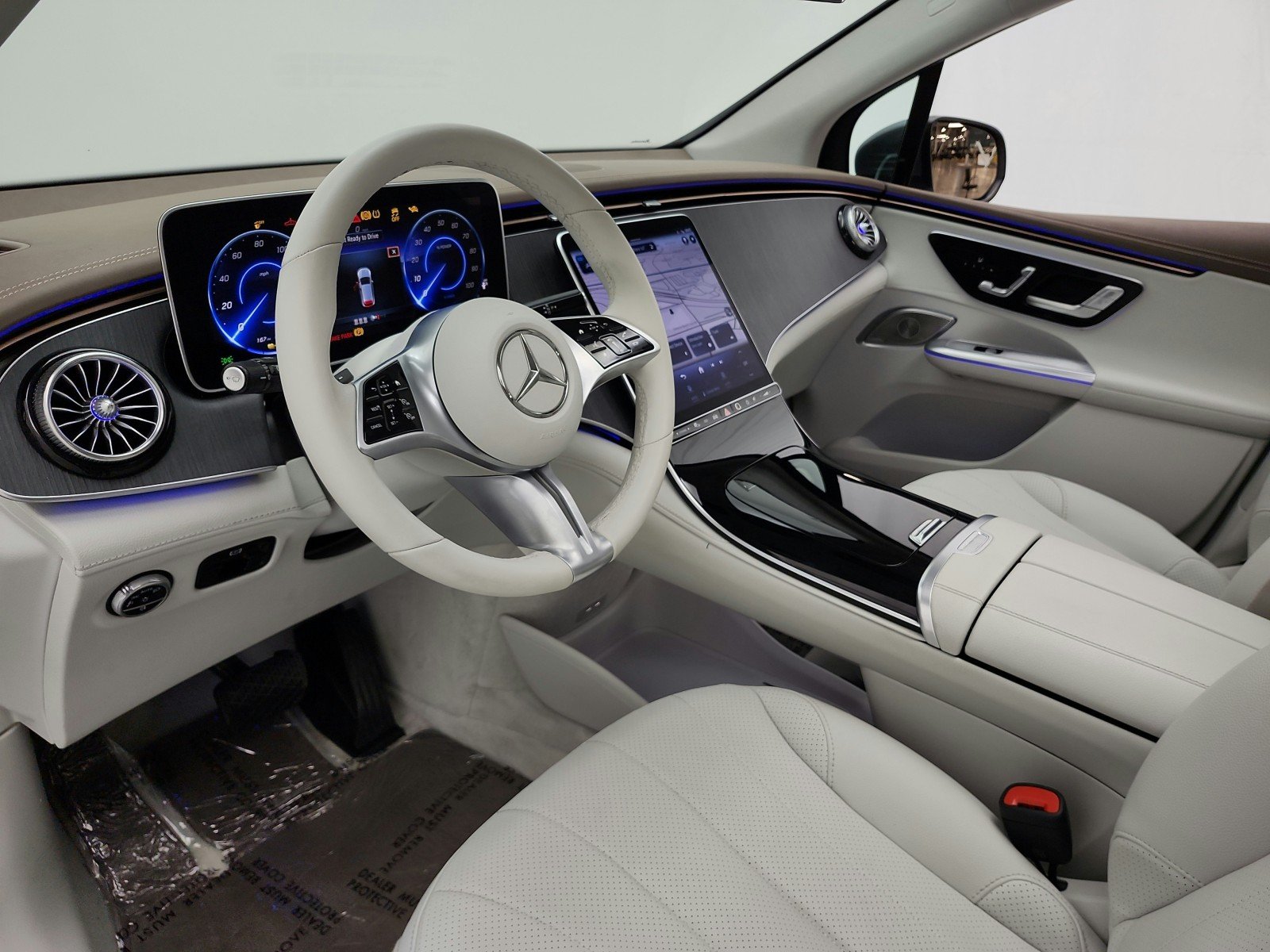 Used 2023 Selenite Grey Metallic Mercedes-Benz EQE 350+ SUV image 12