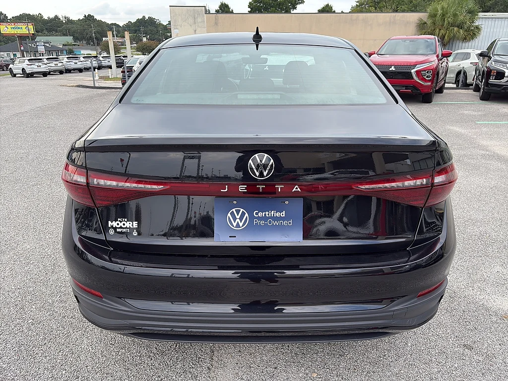 Certified Used 2025 Deep Black Pearl Volkswagen Sport Auto image 7