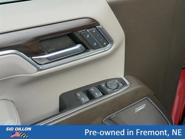 Used 2023 Volcanic Red Tintcoat GMC SLT image 13