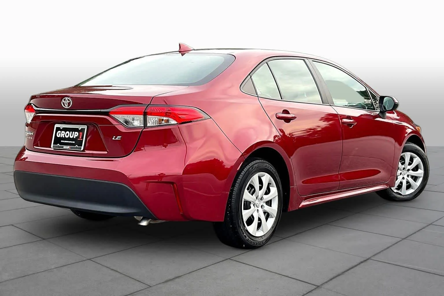 Used 2024 Ruby Flare Pearl Toyota LE image 13
