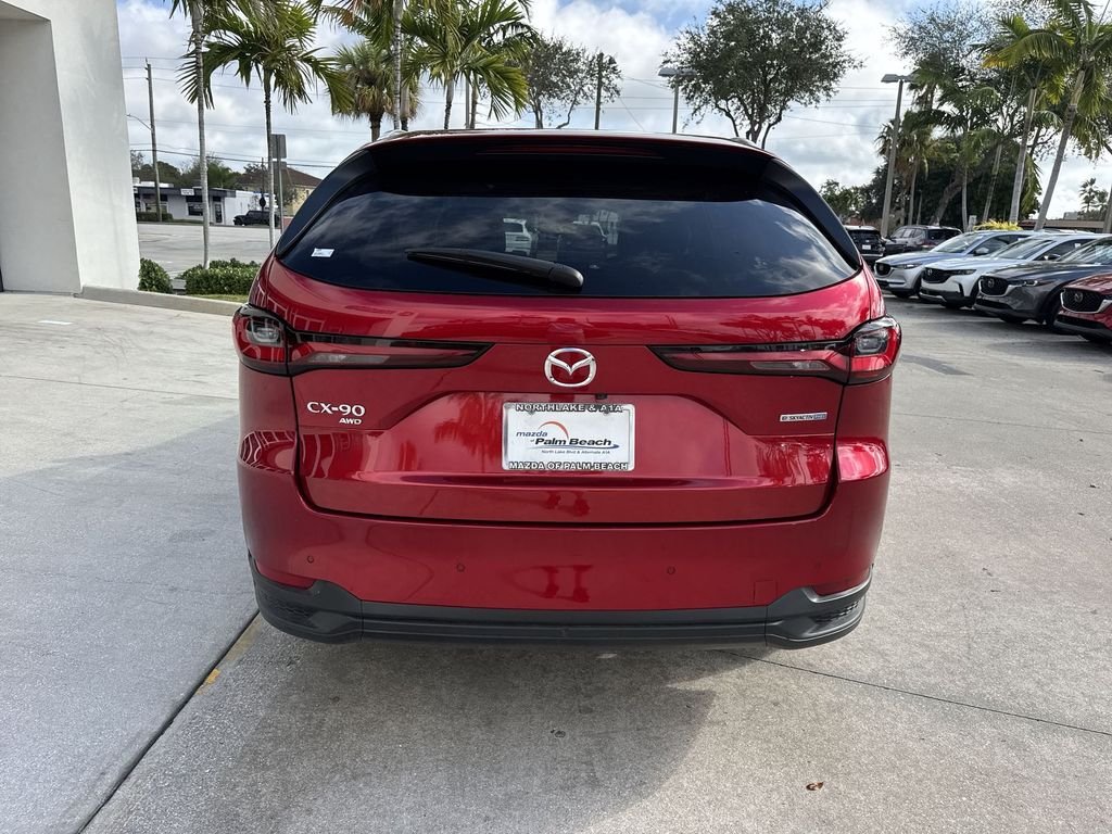Certified 2025 Mazda CX-90 Preferred Package with VIN JM3KKBHA7S1195403 for sale in North Palm Beach, FL