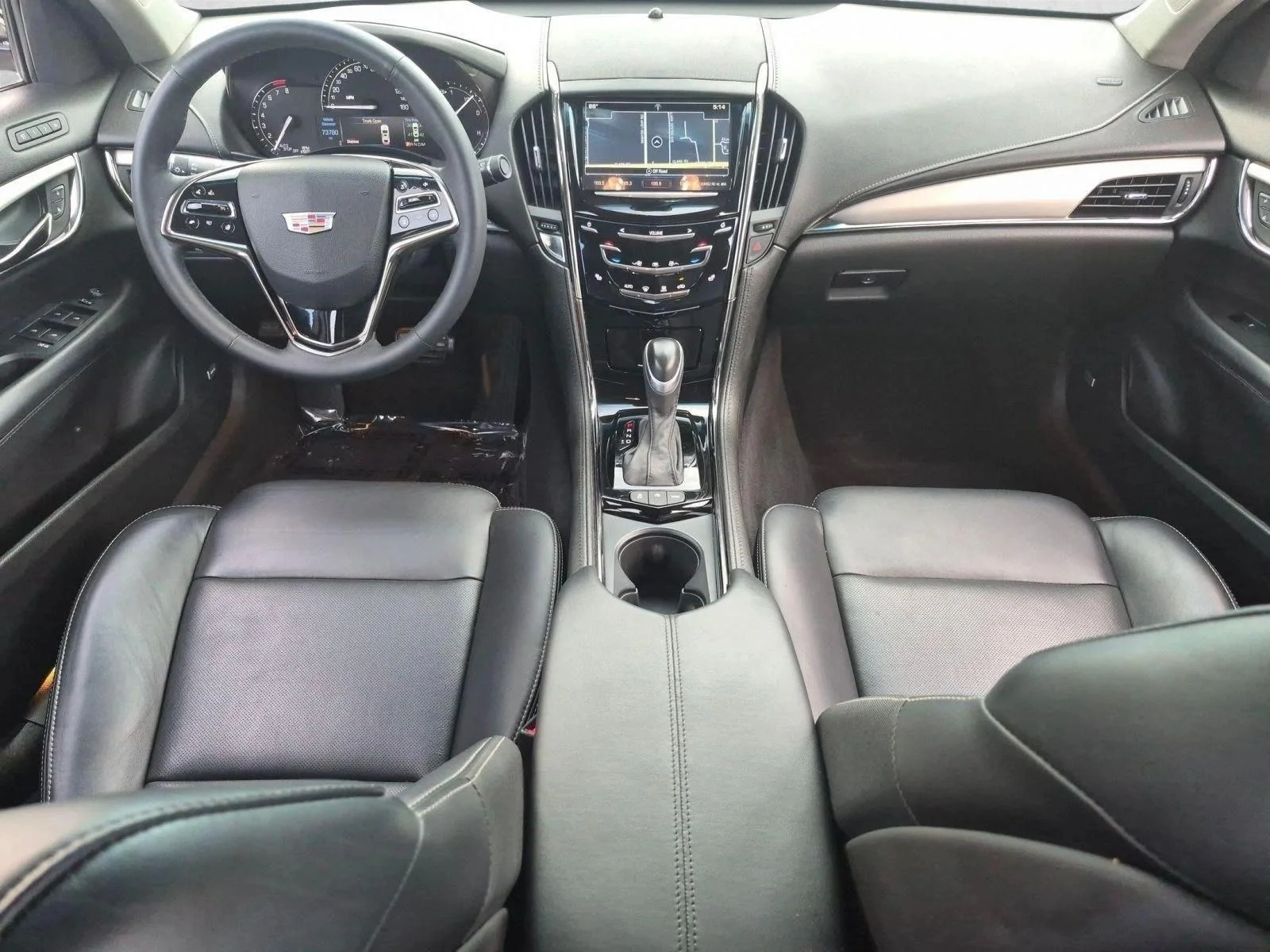 Used 2017 Stellar Black Metallic Cadillac Luxury RWD image 16