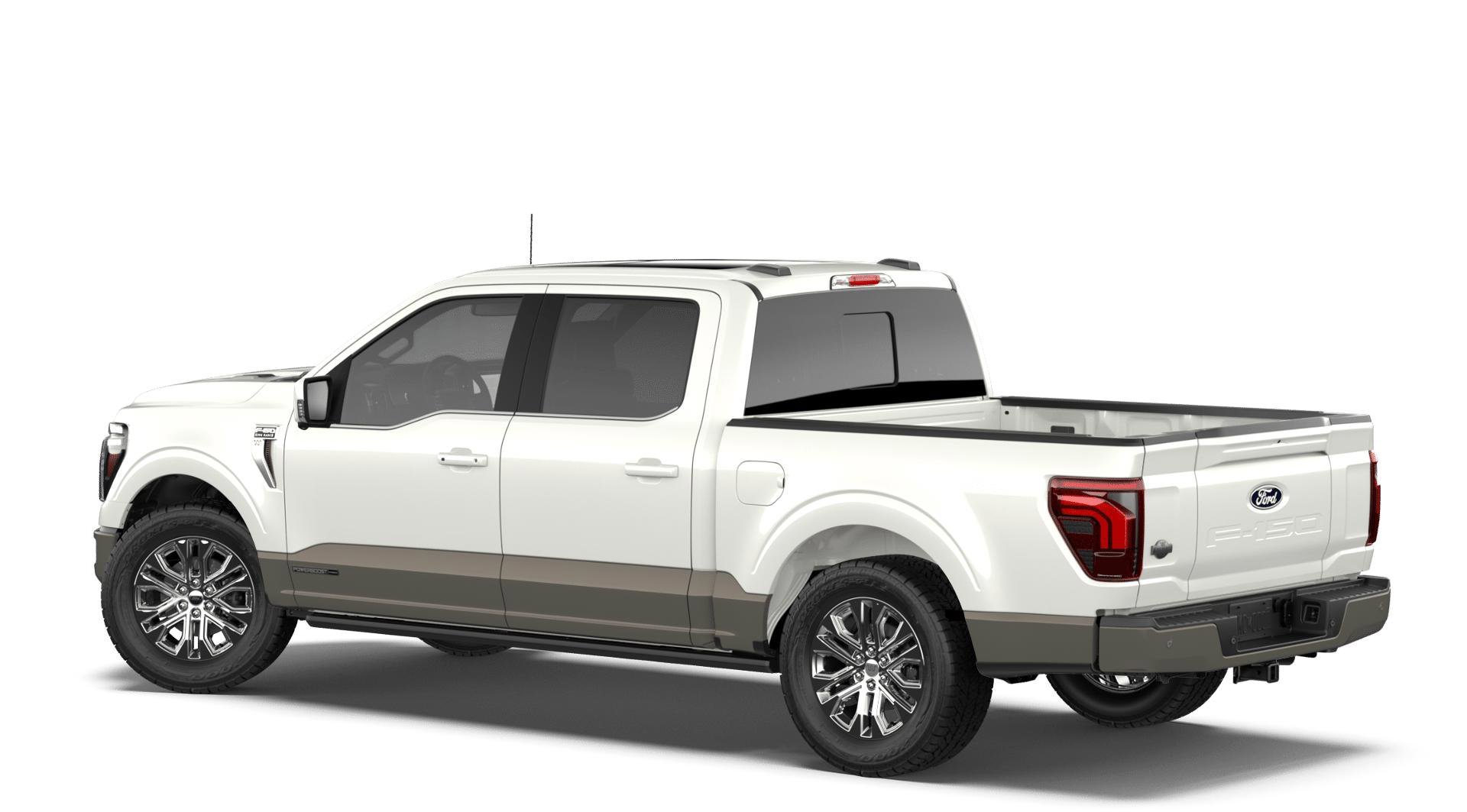New 2026 Star White Metallic Tri-Coat Ford King Ranch image 2