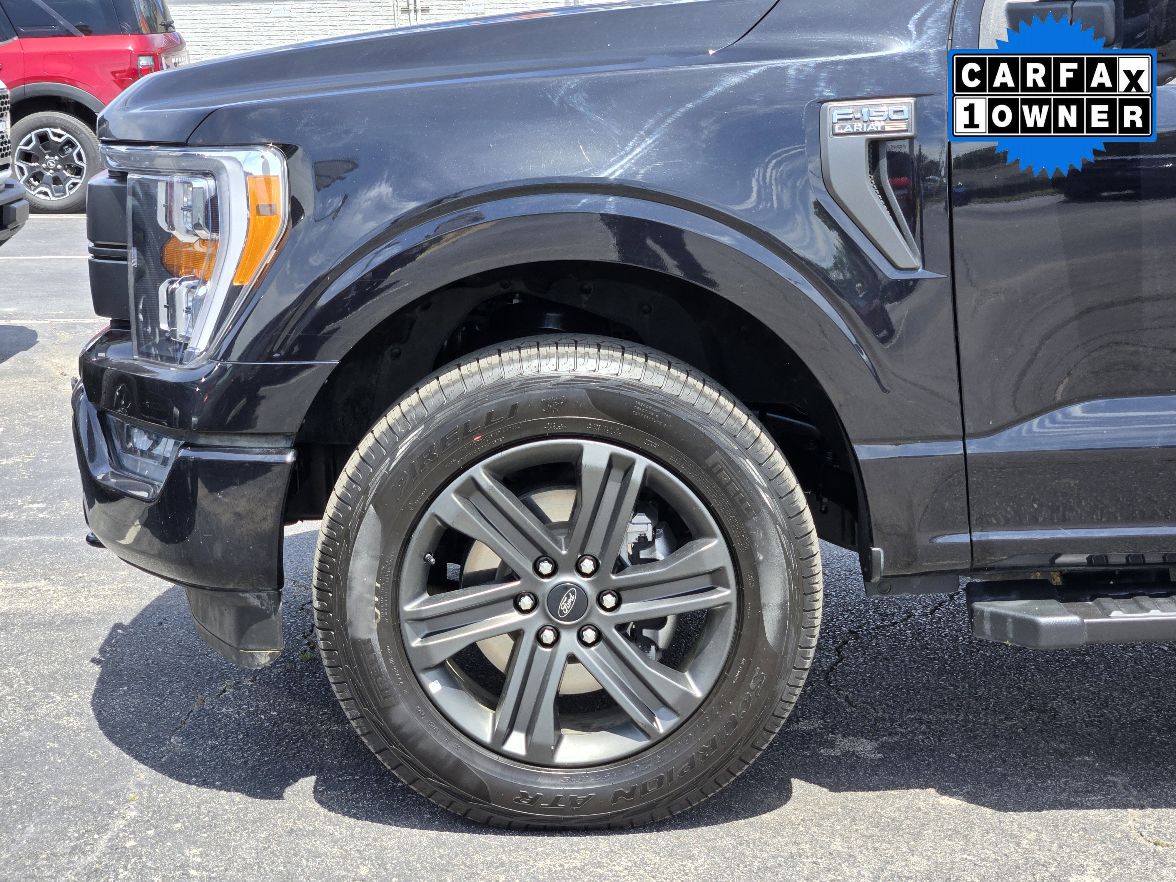 Certified Used 2023 Black Metallic Ford Lariat image 9