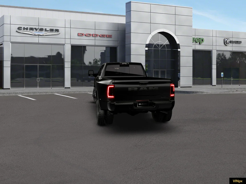 New 2026 Diamond Black Crystal Pearl-Coat Exterior Paint RAM Big Horn Night Edition image 13