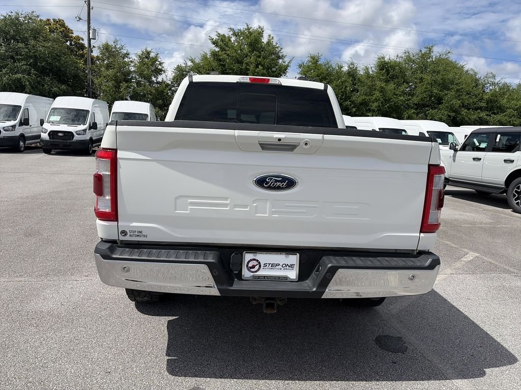 Used 2021 White Ford Lariat image 6