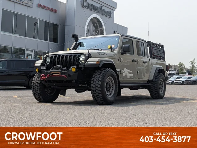 2022 Jeep Gladiator Willys - - 4x4 - Freedom Hardtop - Off-Road Tires - Navigation & More!