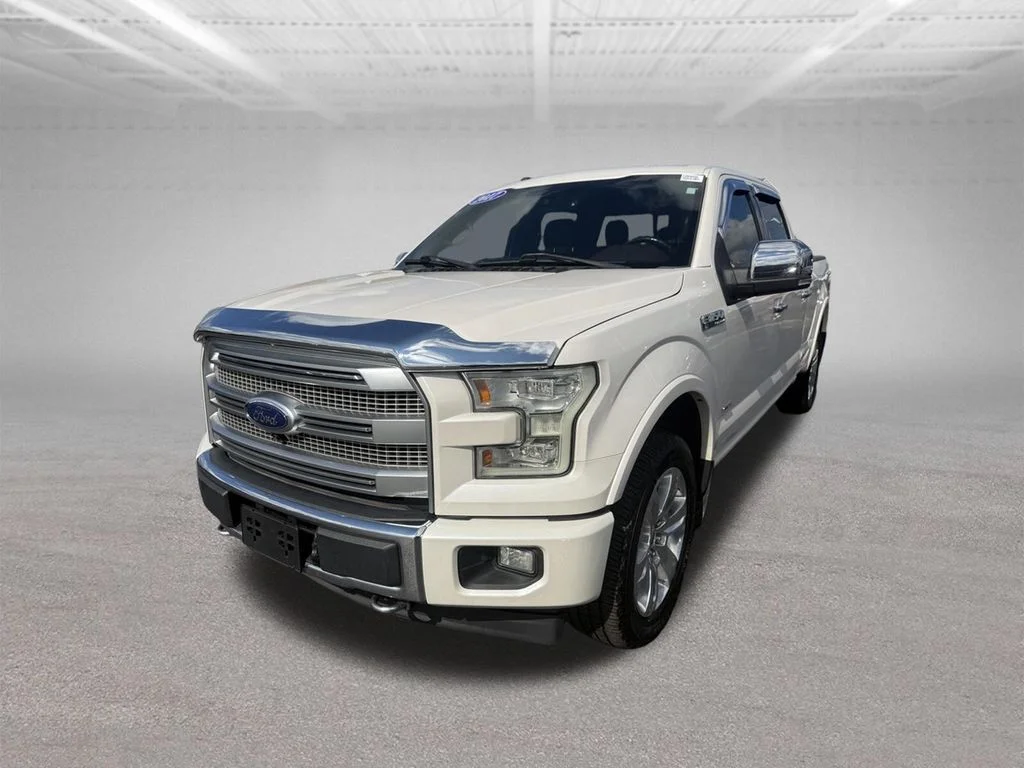 Certified Used 2017 White Platinum Tri-Coat Metallic Ford Platinum image 12