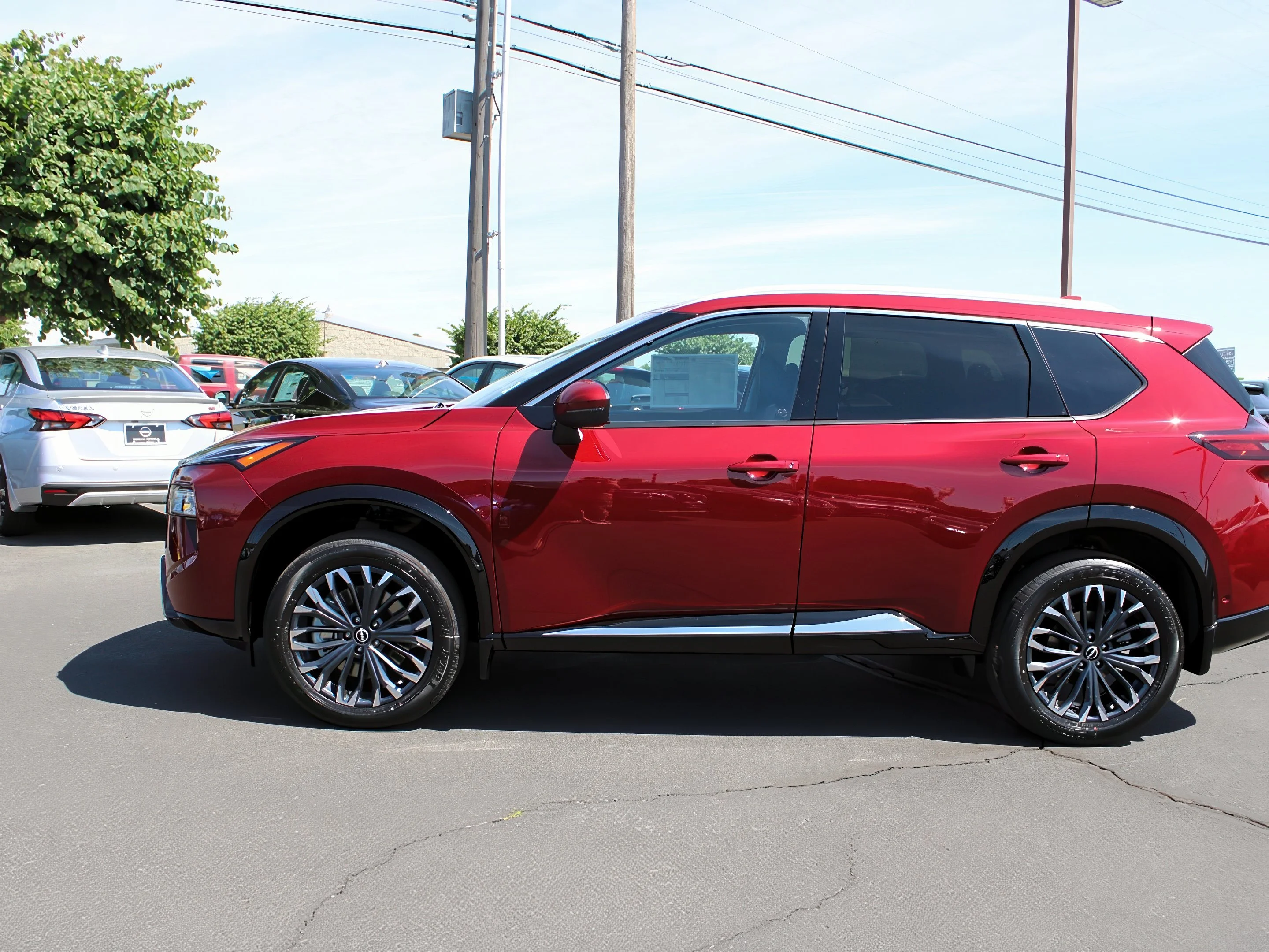 New 2025 Scarlet Ember Tintcoat Nissan Platinum image 4
