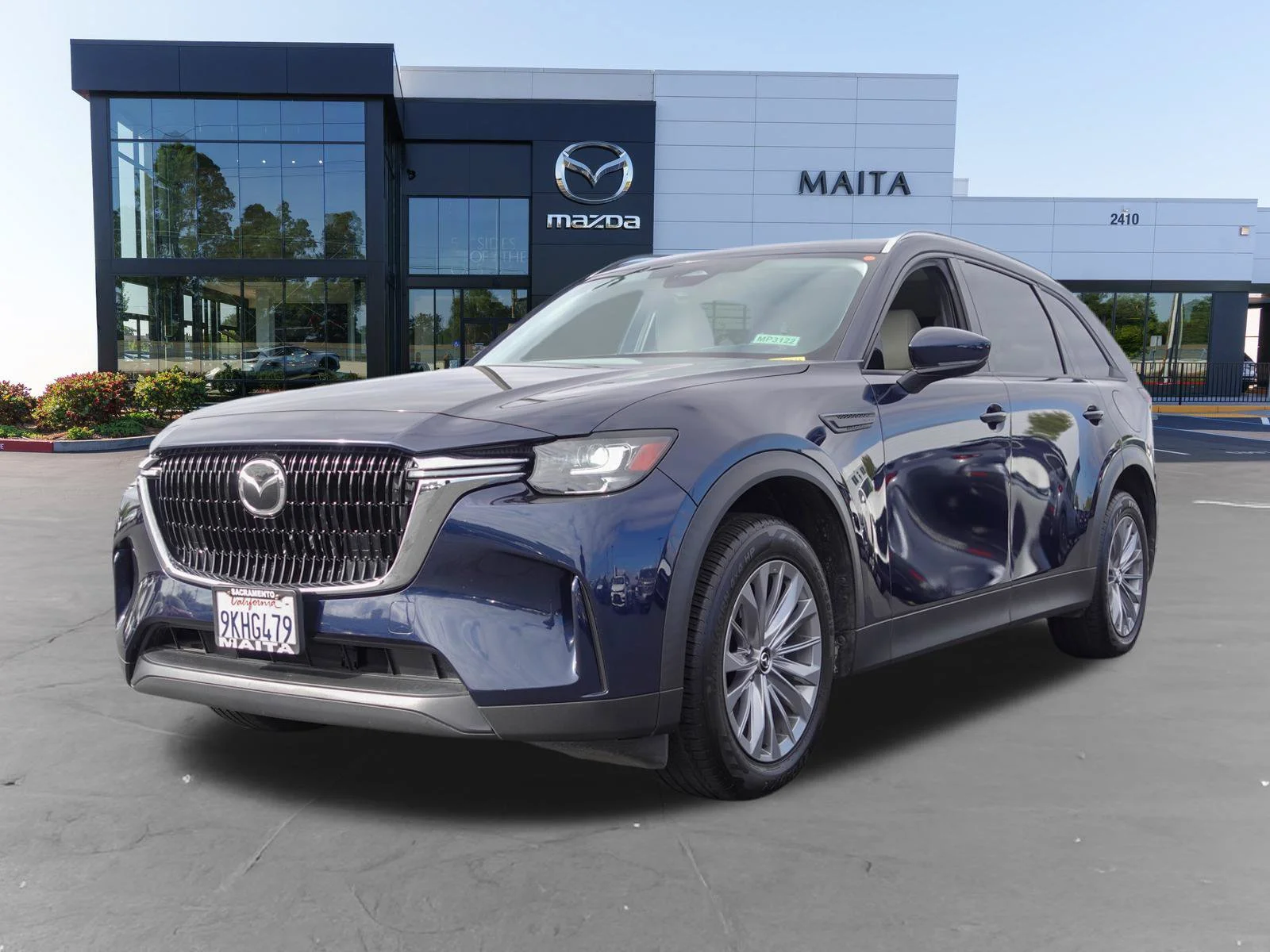 Certified Used 2024 Deep Crystal Blue Mica Mazda 3.3 Turbo Preferred Plus image 9