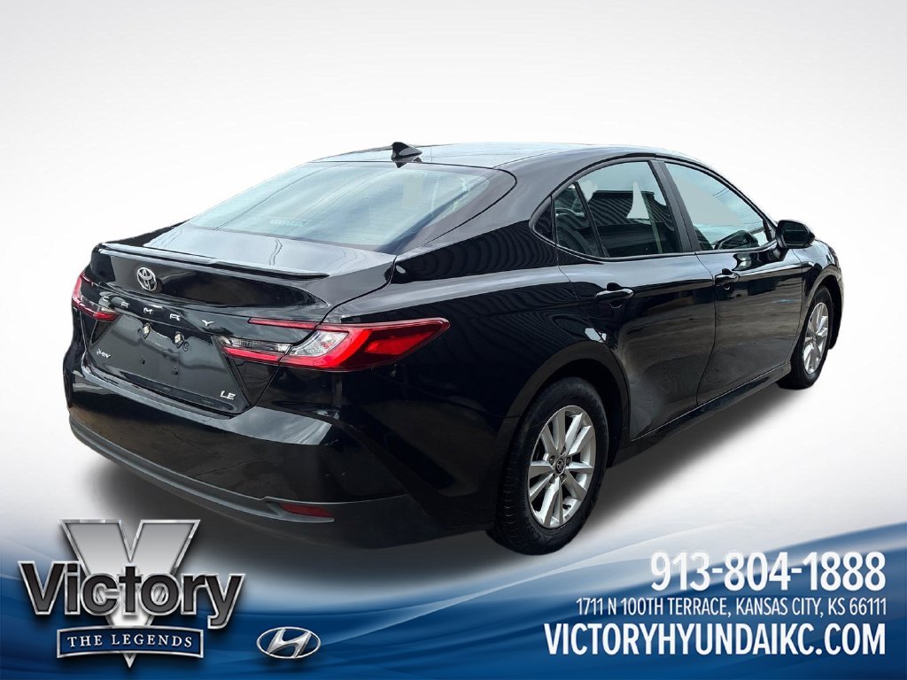 Used 2025 Black Toyota LE image 5