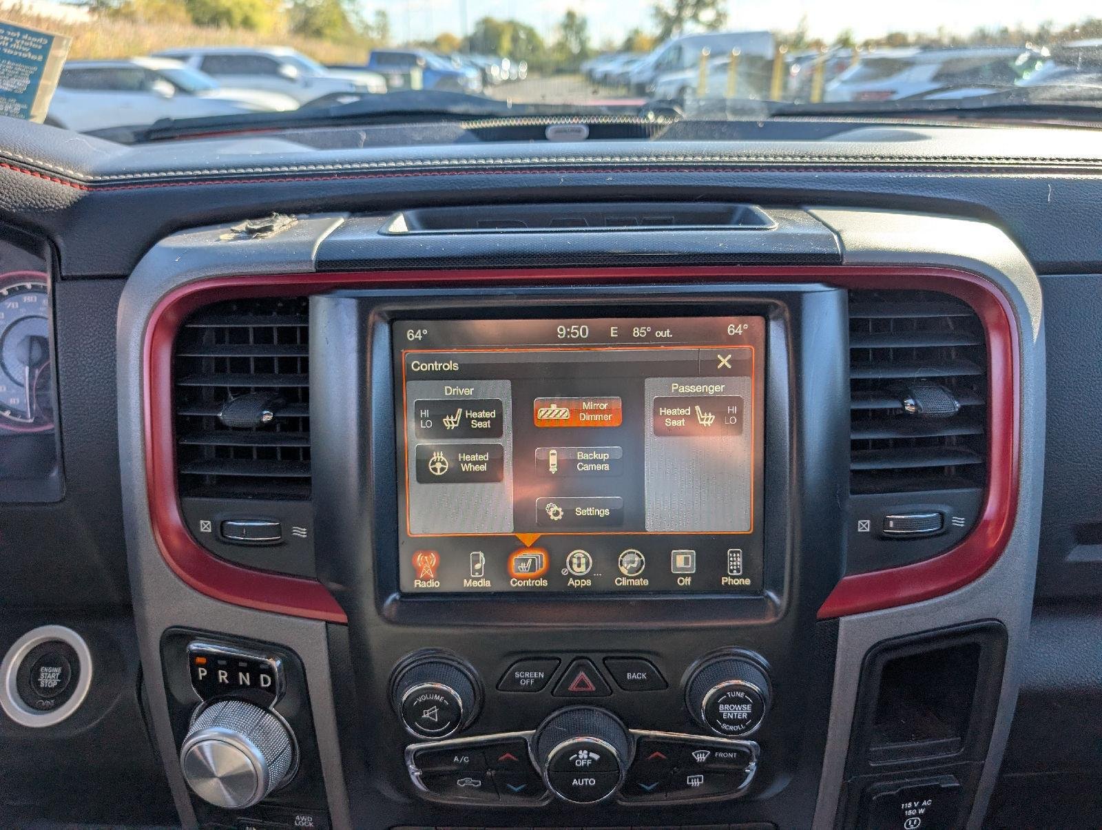 Used 2017 Flame Red Clearcoat Ram Rebel image 15