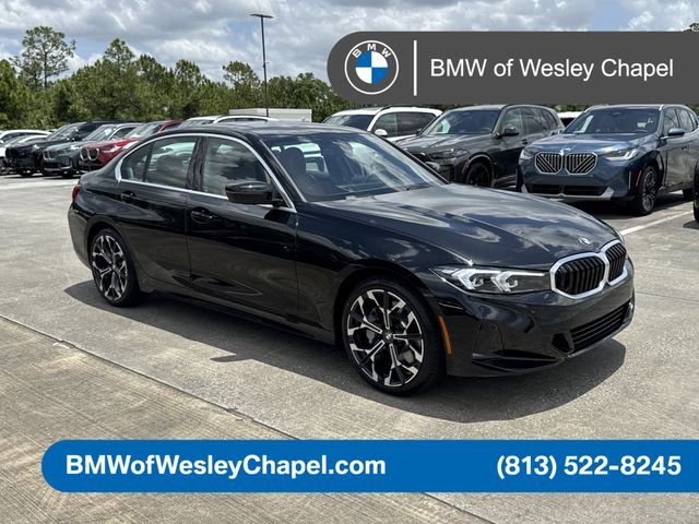 New 2026 Black Sapphire Metallic BMW 330i image 1