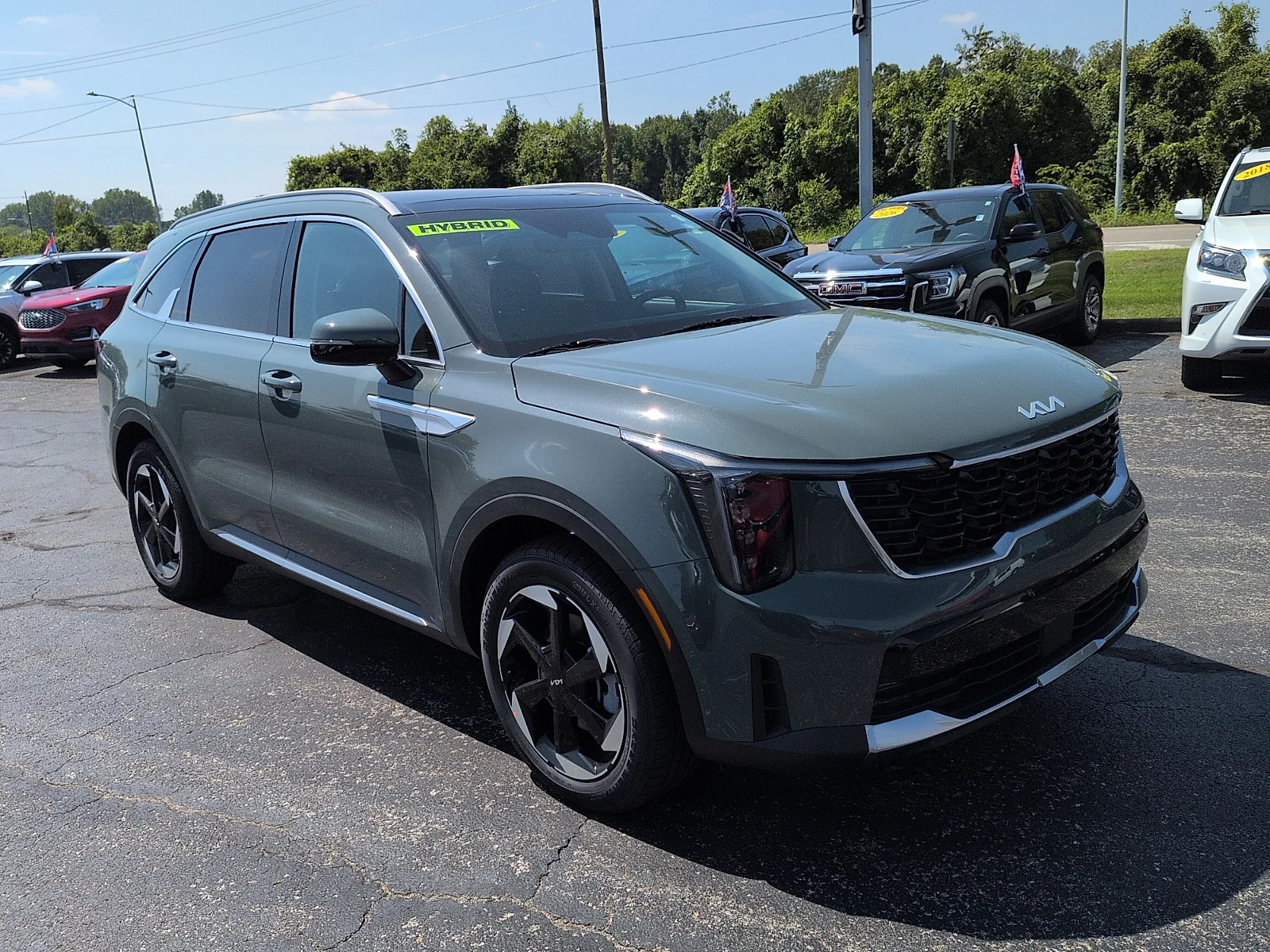 New 2026 Cityscape Green Kia EX image 1