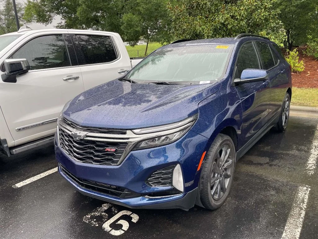 Used 2023 Blue Glow Metallic Chevrolet RS image 3