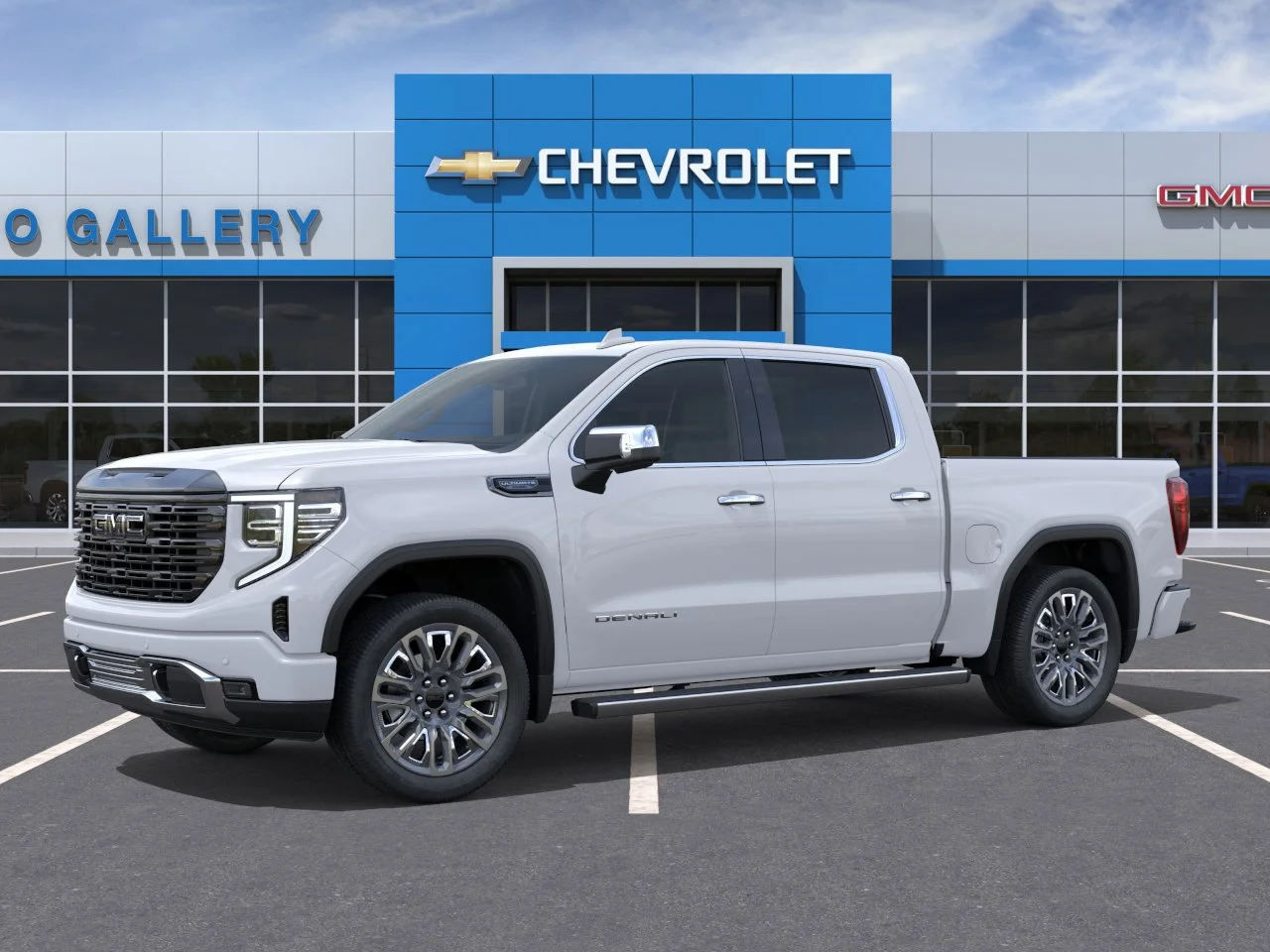 New 2026 Glacier White Tricoat GMC Denali Ultimate image 2
