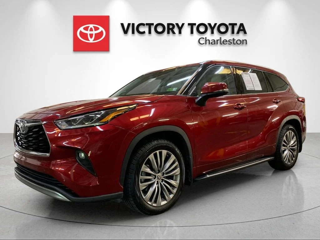 Used 2020 Red Toyota Platinum image 1