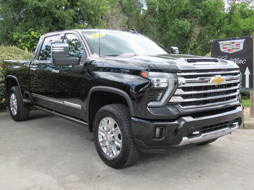 Used 2024 Black Chevrolet High Country image 1