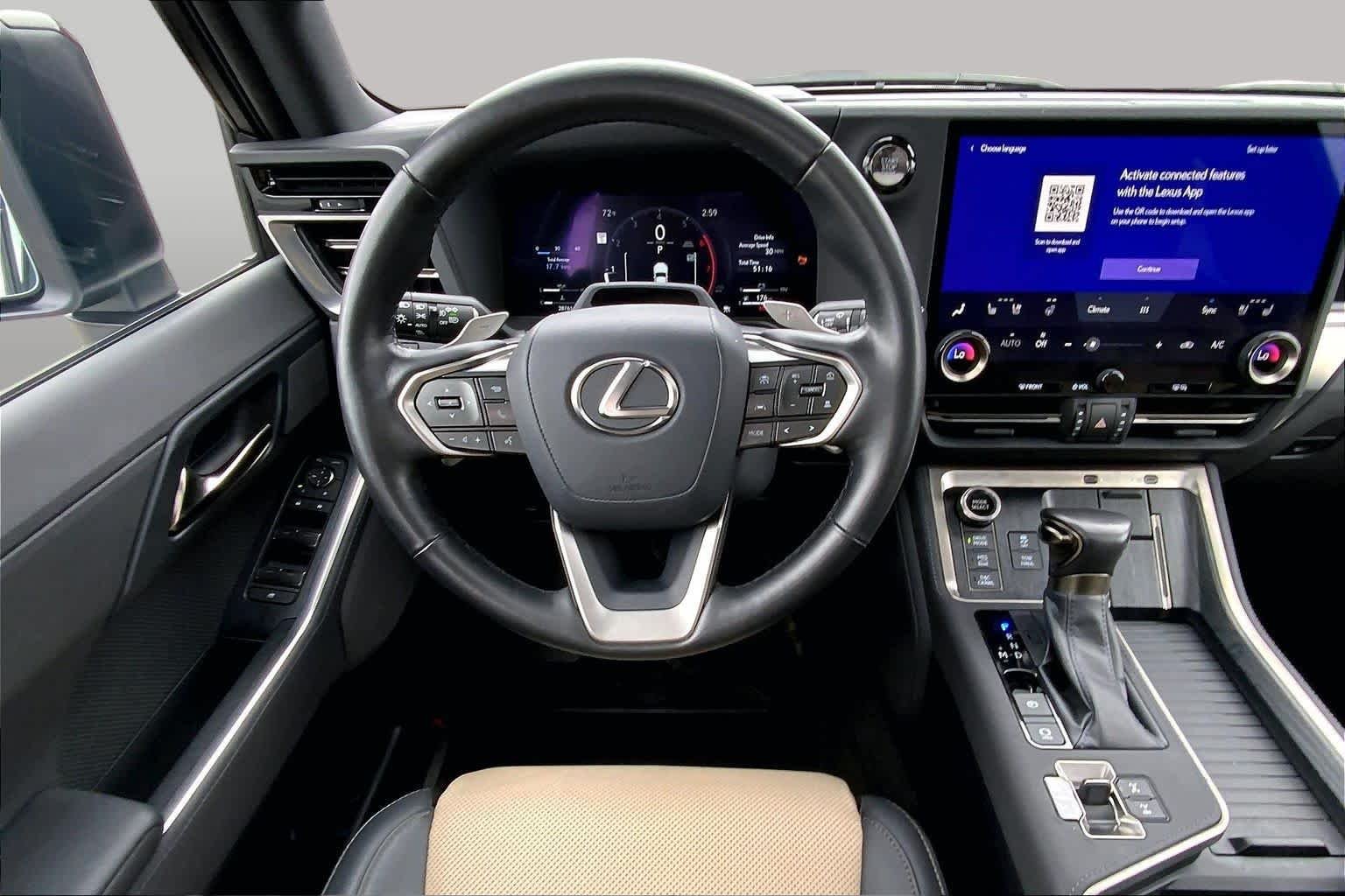 Used 2024 Atomic Silver/Black Lexus Overtrail+ image 6