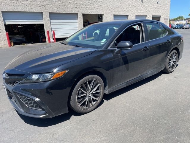 Used 2023 Black Toyota SE image 3