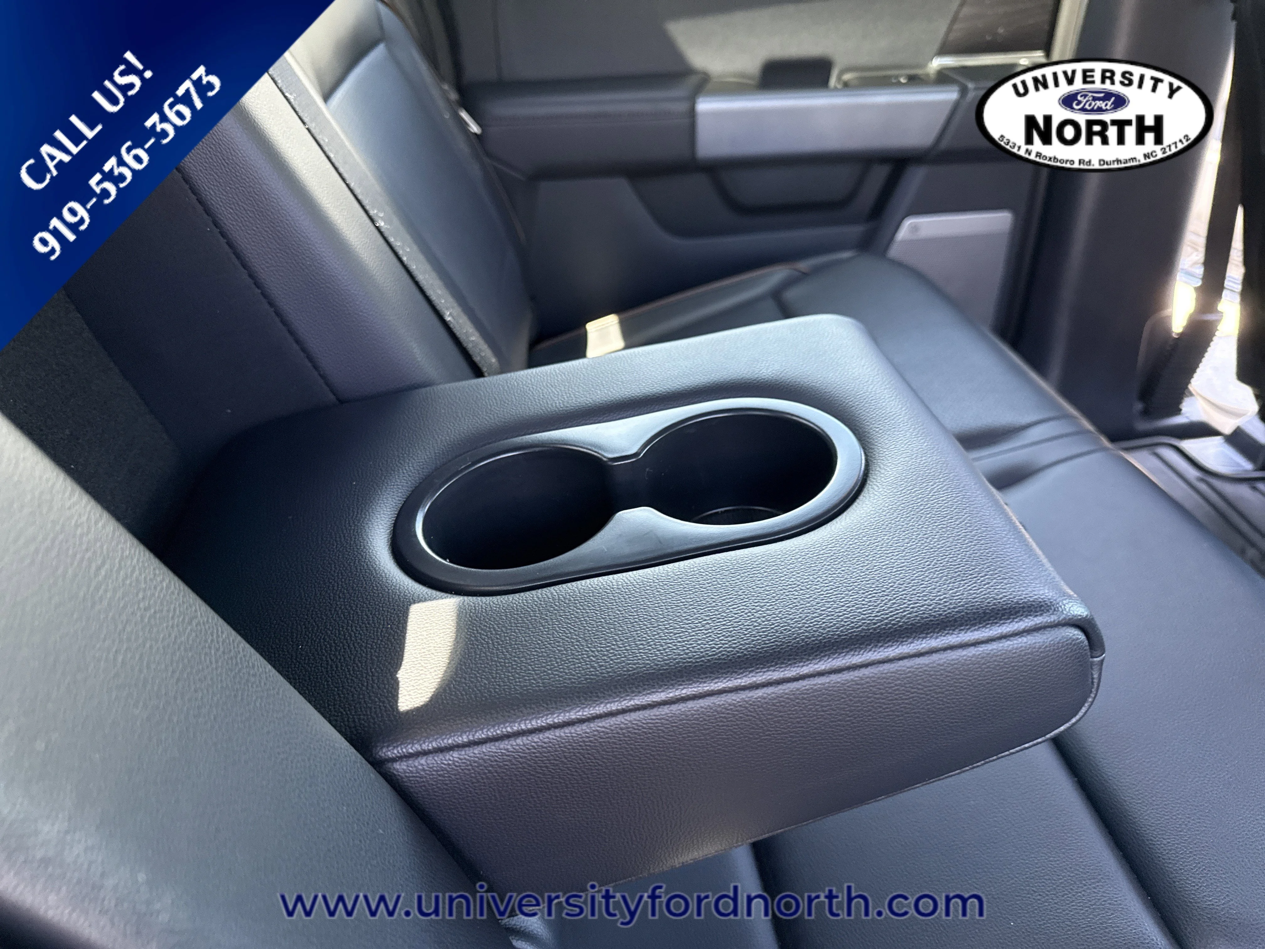 Used 2025 Antimatter Blue Metallic Ford LARIAT image 49