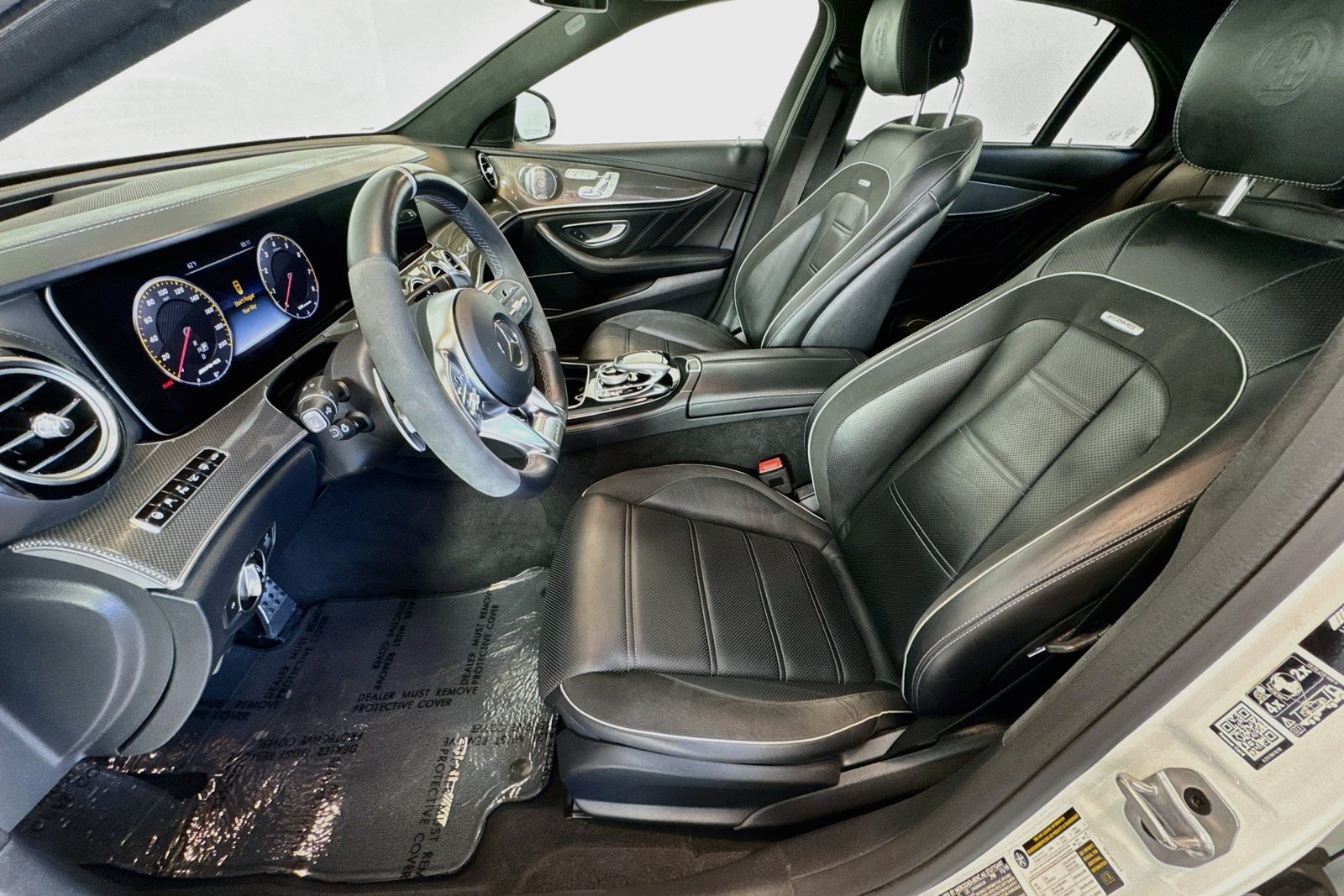 Used 2020 Designo Diamond White Metallic Mercedes-Benz AMG® E 63 S image 19