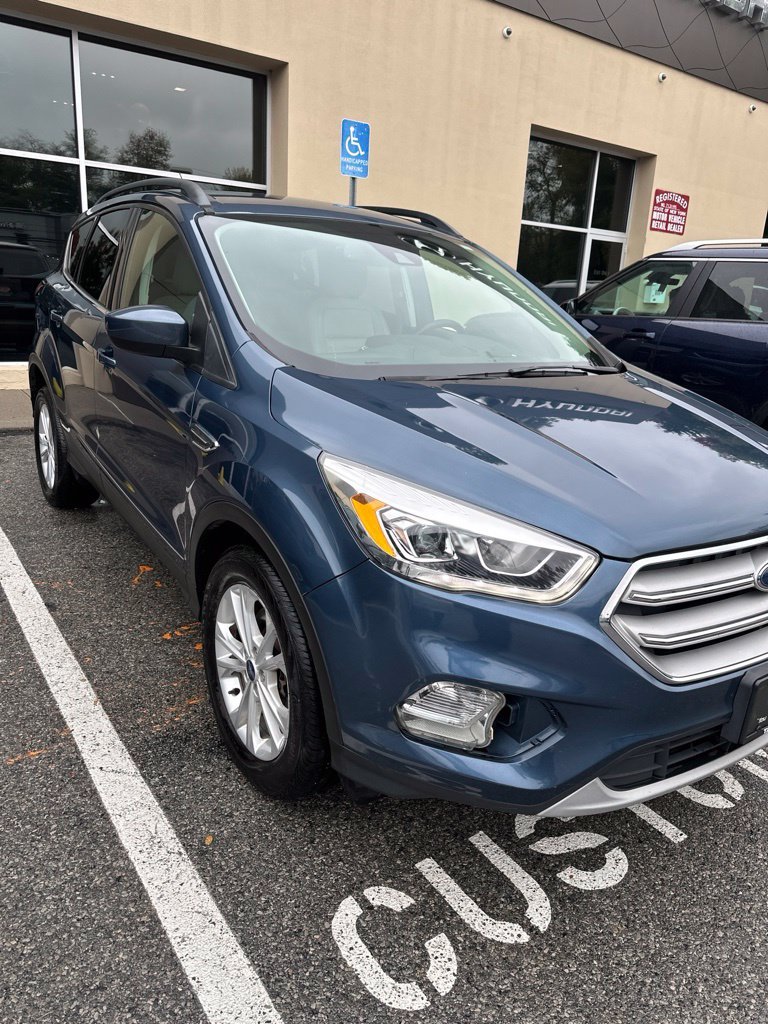 Used 2018 Ford Escape SEL with VIN 1FMCU9HD7JUC72659 for sale in Hartsdale, NY