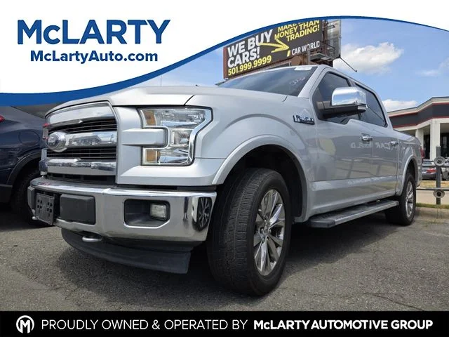 Used 2017 Silver Ford Lariat image 1