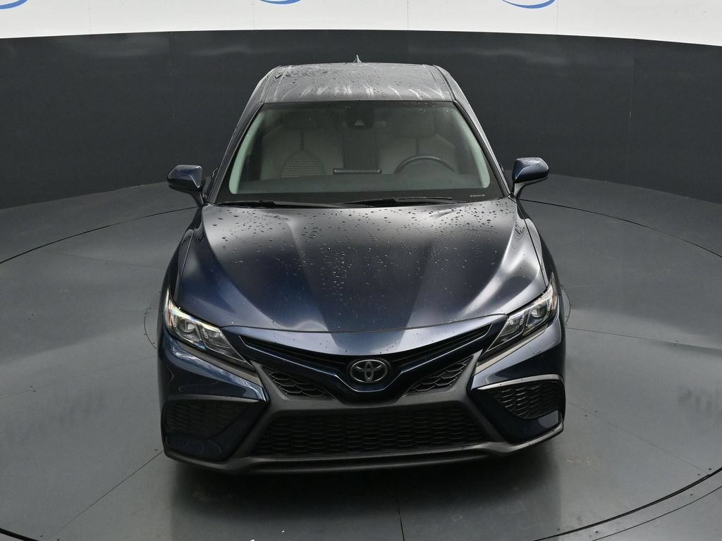 Used 2021 Blue Toyota SE image 19