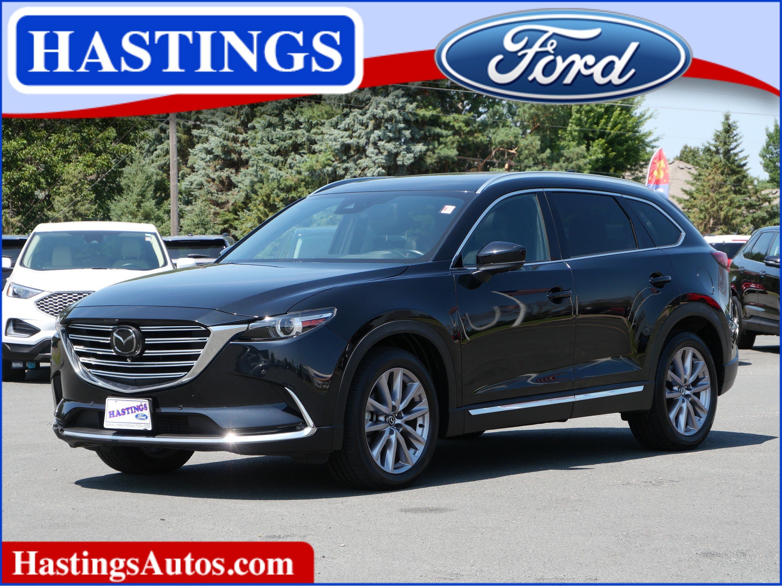 Used 2022 Jet Black Mica Mazda Grand Touring image 1