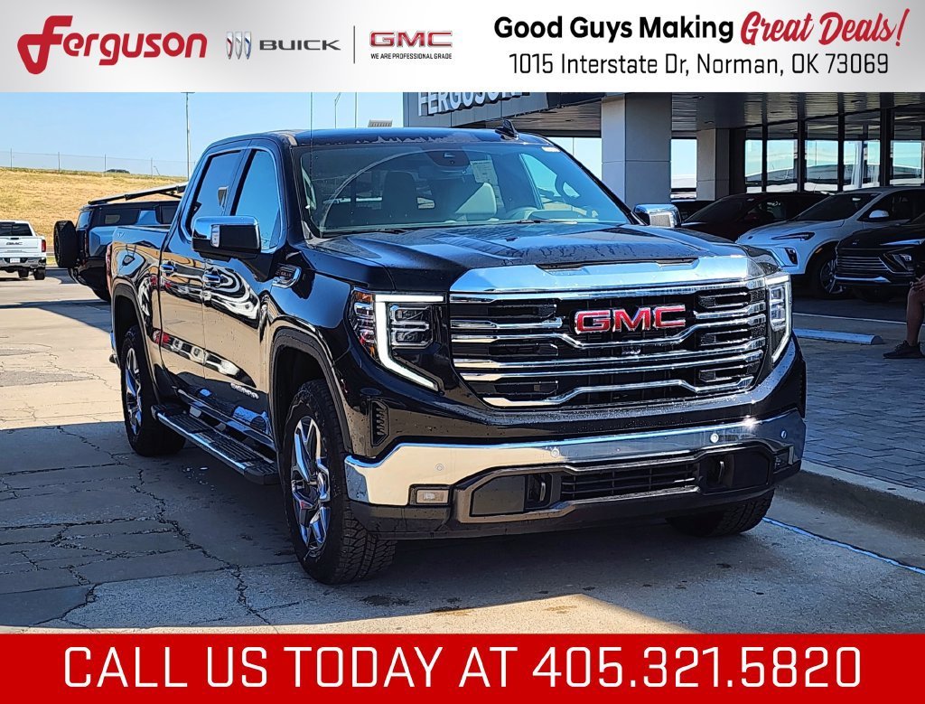 Onyx Black 2026 GMC Sierra 1500 Pickup Truck Four-Wheel Drive Automatic