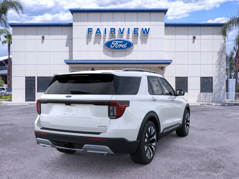 New 2026 Star White Metallic Tri-Coat Ford Platinum™ image 8