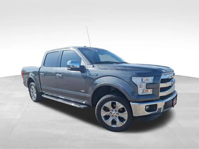 Used 2015 Silver Ford Lariat image 1