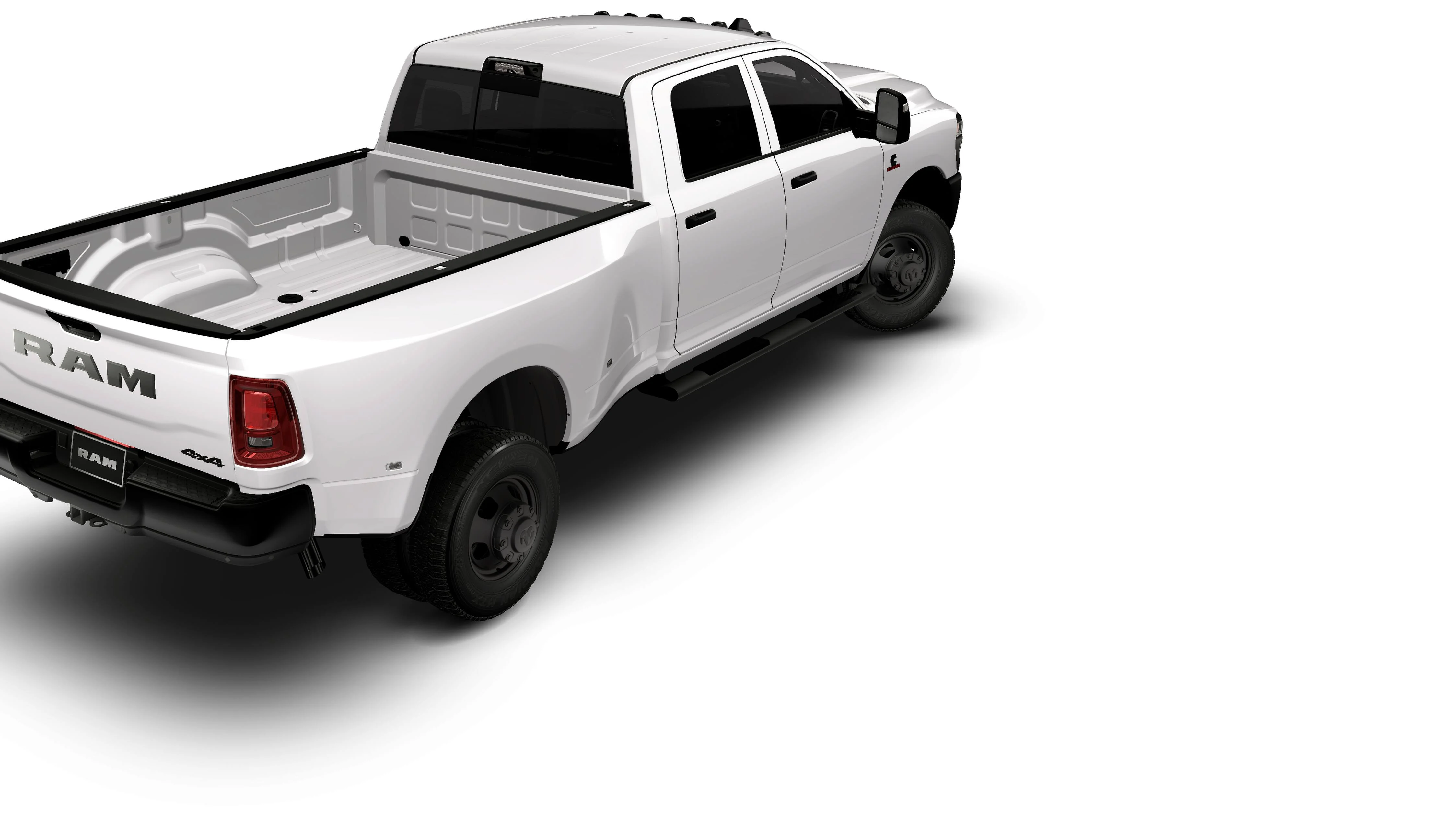 New 2026 Bright White Clear-Coat Exterior Paint RAM TRADESMAN image 2